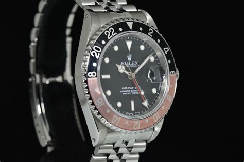 rolex lancetta fulmine rosso nero|Vendesi Rolex GMT.